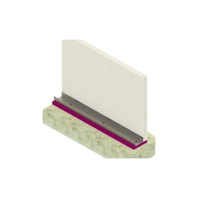 Support antivibratoire rectangulaire - CineWALL - Farrat - pour immeuble