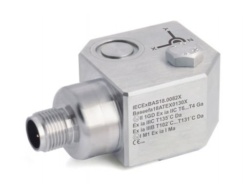 Accéléromètre triaxial - HS-173I series - Hansford Sensors - piézoélectrique / à sécurité intrinsèque / IP67