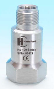 Accéléromètre triaxial - HS-100 series - Hansford Sensors - piézoélectrique / industriel / IP68