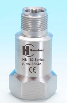 Capteur de vitesse de vibration piézoélectrique - HS-160 - Hansford Sensors