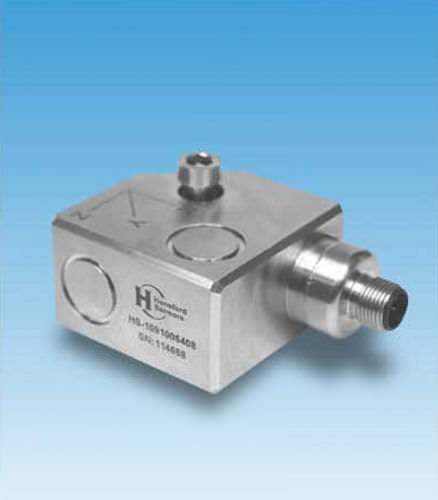 Accéléromètre triaxial - HS 109 series - Hansford Sensors - piézoélectrique