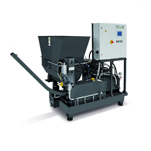 Presse à briqueter pour boue de meulage - RUF. BRIQUETTING SYSTEMS - hydraulique