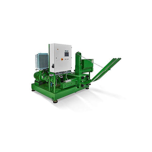 Presse à briquette de copeaux de bois - RUF LIGNUM R6 - RUF. BRIQUETTING SYSTEMS - bois / automatique