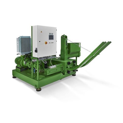 Presse à briquette bois - RUF LIGNUM R10 - RUF. BRIQUETTING SYSTEMS - hydraulique