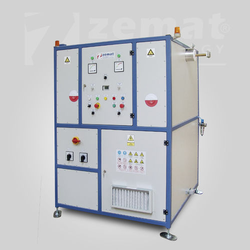 Alimentation électrique sur pied - Zemat Technology Group - AC/AC / à découpage / pour chauffage par induction