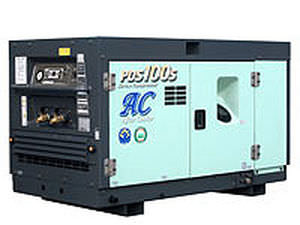 Compresseur à vis - PDS-C series - AIRMAN HOKUETSU Industries CO.,LTD. - d'air / avec moteur diesel / stationnaire