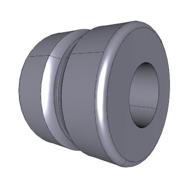 Galet de guidage - FRLO series - Nadella Group - en acier inoxydable