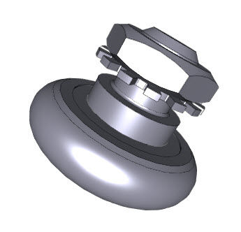 Galet de guidage - R S 28 series - Nadella Group - en acier