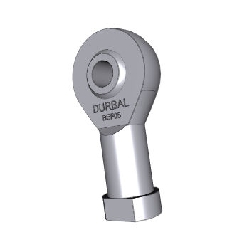 Embout à rotule femelle - BEF series - Nadella Group - en inox / à palier lisse / pour forte charge