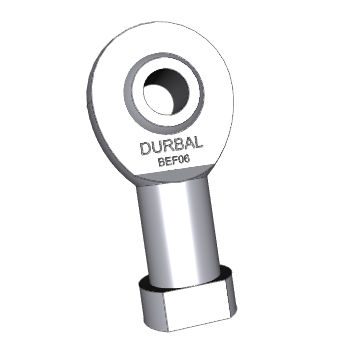 Embout à rotule femelle - BEFA series - Nadella Group - en inox / aluminium / à palier lisse
