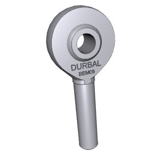Embout à rotule mâle - BEM series - Nadella Group - en inox / à palier lisse