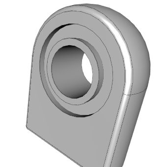 Embout à rotule en acier - DGF L0 series - Nadella Group - à palier lisse