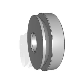 Palier lisse sphérique - DGE-AW series - Nadella Group - axial / en acier / en PTFE