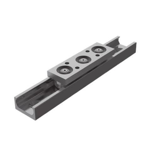 Guide linéaire à rouleaux - C3 RCL 16 NX - Nadella Group - anticorrosion / en plastique