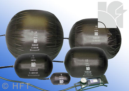 Obturateur gonflable - Pipestoppers™ - Huntingdon Fusion Techniques - pour canalisations