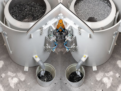 Centrifugeuse de laboratoire - POLAR series - Gebr. Steimel - de déshuilage / d'enduction / compacte