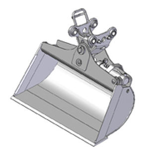 Godet de curage de fossé - KAISER AG Fahrzeugwerk - pour pelle hydraulique / inclinable
