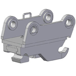Système d'attache rapide pour pelle hydraulique - Blitz - KAISER AG Fahrzeugwerk