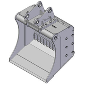 Godet cribleur broyeur - KAISER AG Fahrzeugwerk - pour pelle hydraulique