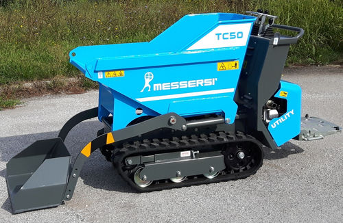 Mini-dumper à chenilles - TC50 - Messersì S.p.A. - à essence