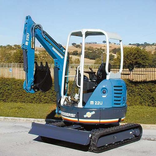Mini pelle - M-22U - Messersì S.p.A. - sur chenilles / Tier 2 / pour chantier de construction