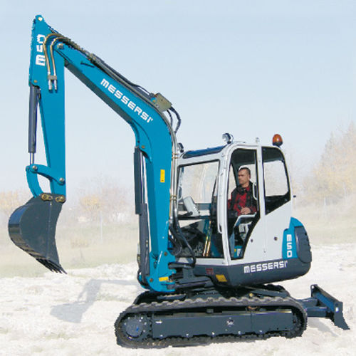 Mini pelle - M-50K - Messersì S.p.A. - sur chenilles / Tier 3 / pour chantier de construction
