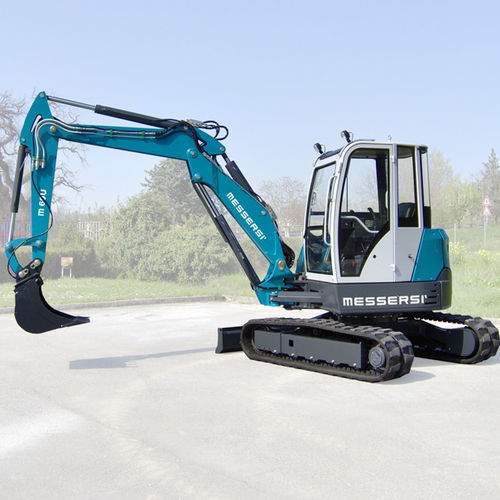 Mini pelle - M-60U - Messersì S.p.A. - sur chenilles / Tier 3 / pour chantier de construction