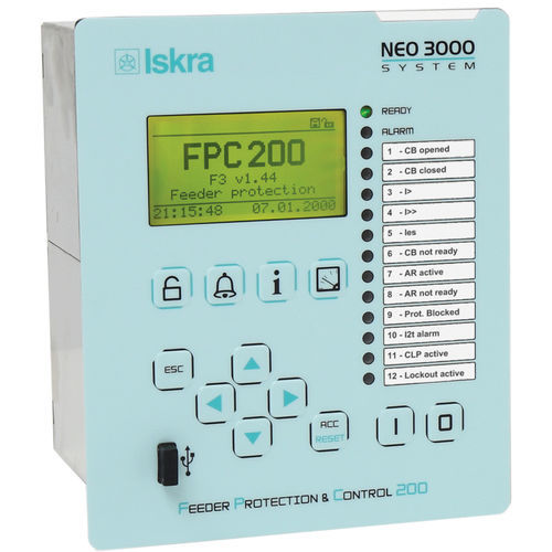 Relais de protection de fuite à la terre - FPC 200 - Iskra d.d. - de surtension / de surintensité / de sous-intensité