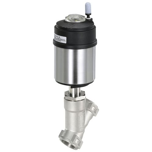 Vanne à siège incliné - 2100  - BÜRKERT FLUID CONTROL SYSTEMS - à piston / à commande pneumatique / de contrôle