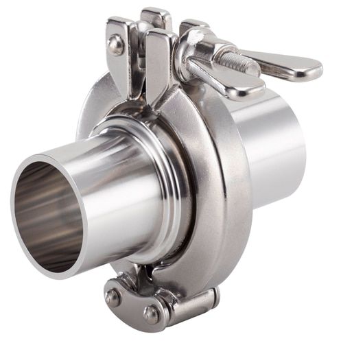 Collier de serrage pour tube à boulon - BBS-05 - BÜRKERT FLUID CONTROL SYSTEMS - en acier inoxydable
