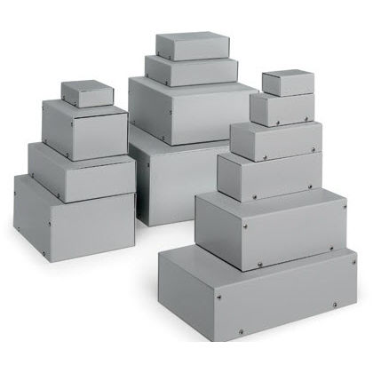 Boîtier mural - MINIBOX series - RETEX - rectangulaire / en aluminium / pour l'instrumentation