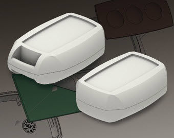 Boîtier modulaire - 31 series - RETEX - en plastique / pour l'instrumentation / de petite taille