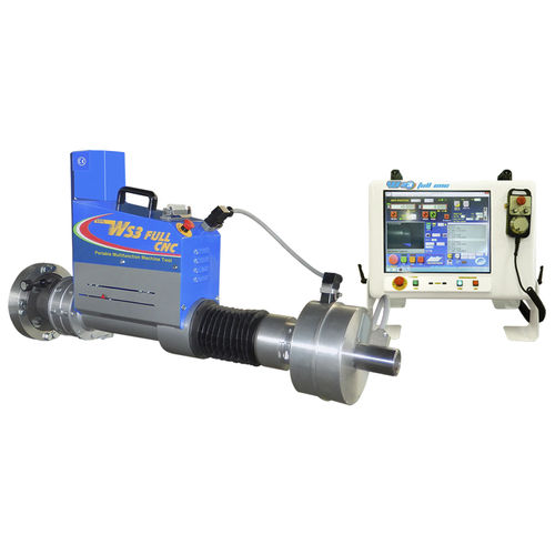 Aléseuse portative CNC - WS3 Full CNC - Sir Meccanica S.p.A. - pour le soudage / pour surfaçage / multifonction