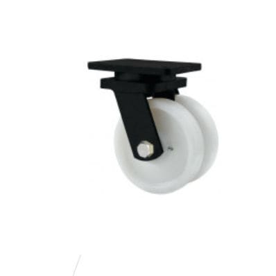 Roulette fixe - HLG-FT series - Ruedas Alex - à platine / double / en nylon