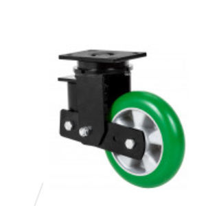 Roulette fixe - HLSB-AUAGB series - Ruedas Alex - à platine / fortes charges / en polyuréthane