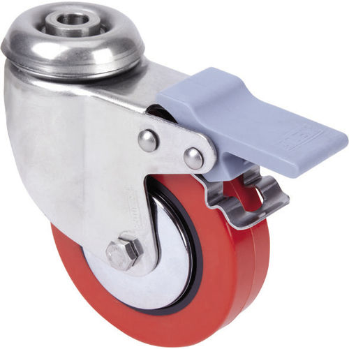 Roulette pivotante - BHI-PPI series - Ruedas Alex - à platine / à trou central / pour meuble
