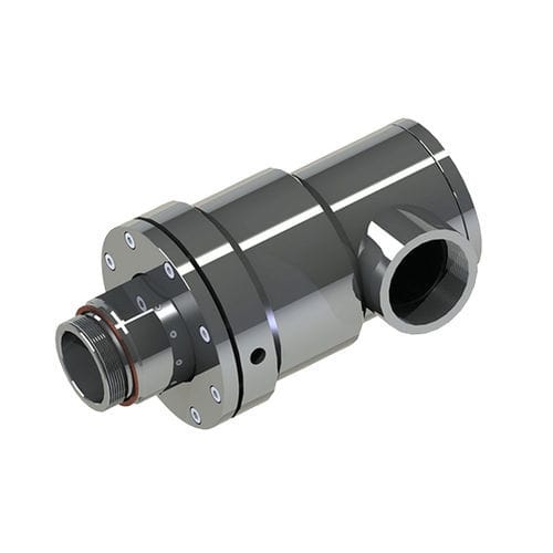 Raccord tournant pour le vide - 9001 RL-MD - HAAG + ZEISSLER Maschinenelemente GmbH - pour air / 2 passages / en acier inoxydable
