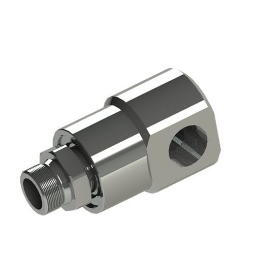 Raccord hydraulique - SJN - HAAG + ZEISSLER Maschinenelemente GmbH - à visser / en zinc / pivotant