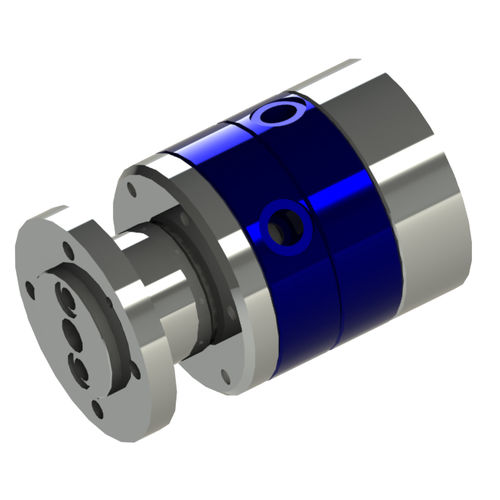 Raccord tournant pour eau - MRF 2-8 passages - HAAG + ZEISSLER Maschinenelemente GmbH - pour air / pour le vide / à passage multiple