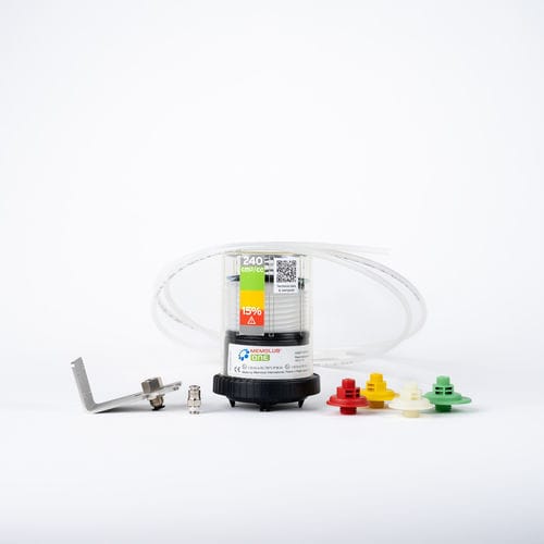 Graisseur mono-point - MEMOLUB® ONE - MEMOLUB - rechargeable / programmable / automatique