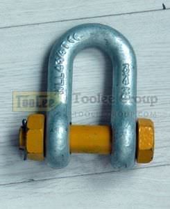 Manille de levage droite - 1104 series - TOOLEE INDUSTRIAL TECHNICAL INC. - avec verrou et écrou de sécurité