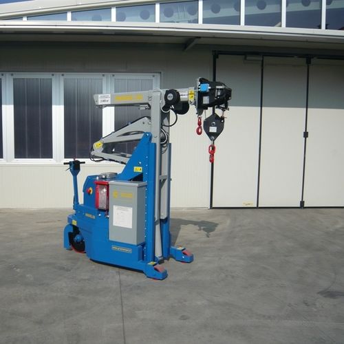 Grue mobile - MINIDREL 20SL - Gruniverpal S.r.l. - articulée / pour manutention de moules