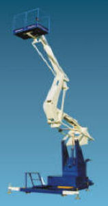 Nacelle télescopique tractable - max. 350 kg, max. 9 m | PAK series - Gruniverpal S.r.l. - électrique / compacte