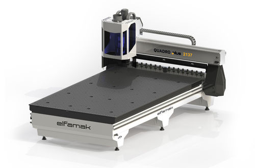 Détoureuse CNC - Quadro Plus - Elfa Group - à bois / pour menuiseries / à portique