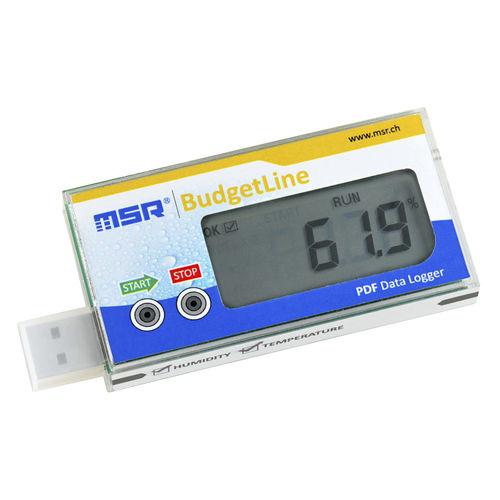 Data logger de température et d'humidité - MSR BudgetLine - MSR Electronics GmbH - USB / pour le stockage des matériaux en vrac / pour applications alimentaires