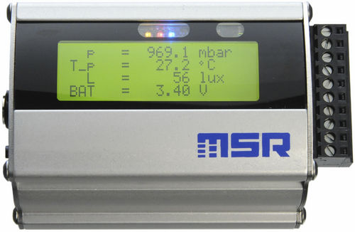 Enregistreur de données d'humidité - MSR255 - MSR Electronics GmbH - d'accélération / de température / de luminosité