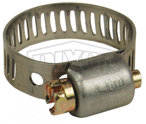 Collier de serrage en acier inoxydable - M series - DIXON GROUP EUROPE - à vis sans fin / miniature