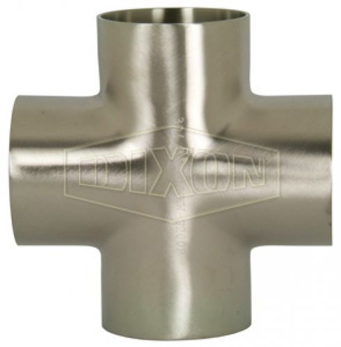 Raccord hydraulique - B9WWWW-R100P - DIXON GROUP EUROPE - à souder / en croix / en acier inoxydable
