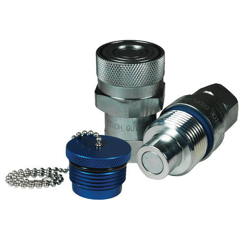 Bouchon cylindrique - VEP-Series Threaded Flushface Interchange - DIXON GROUP EUROPE - fileté / femelle / en acier