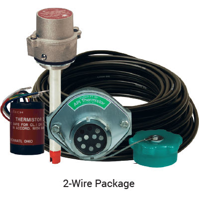 Détecteur de niveau pour sécurité anti-débordement - FT15301-12 - DIXON GROUP EUROPE - à thermistance / pour carburant / en acier inoxydable